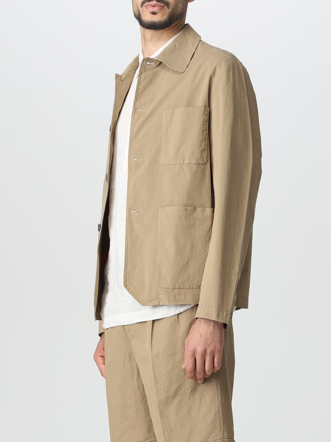 BARENA JACKET: Jacket men Barena, Kaki - Img 4