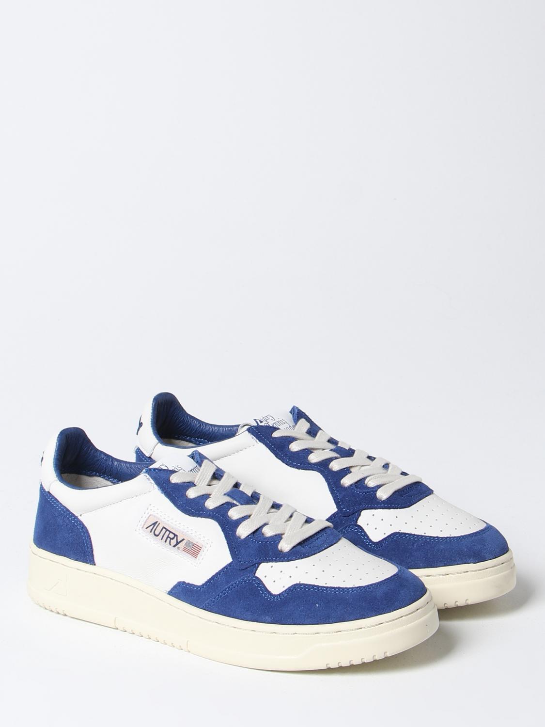 AUTRY SNEAKERS: Sneakers Open Autry in pelle, Bianco - Img 2