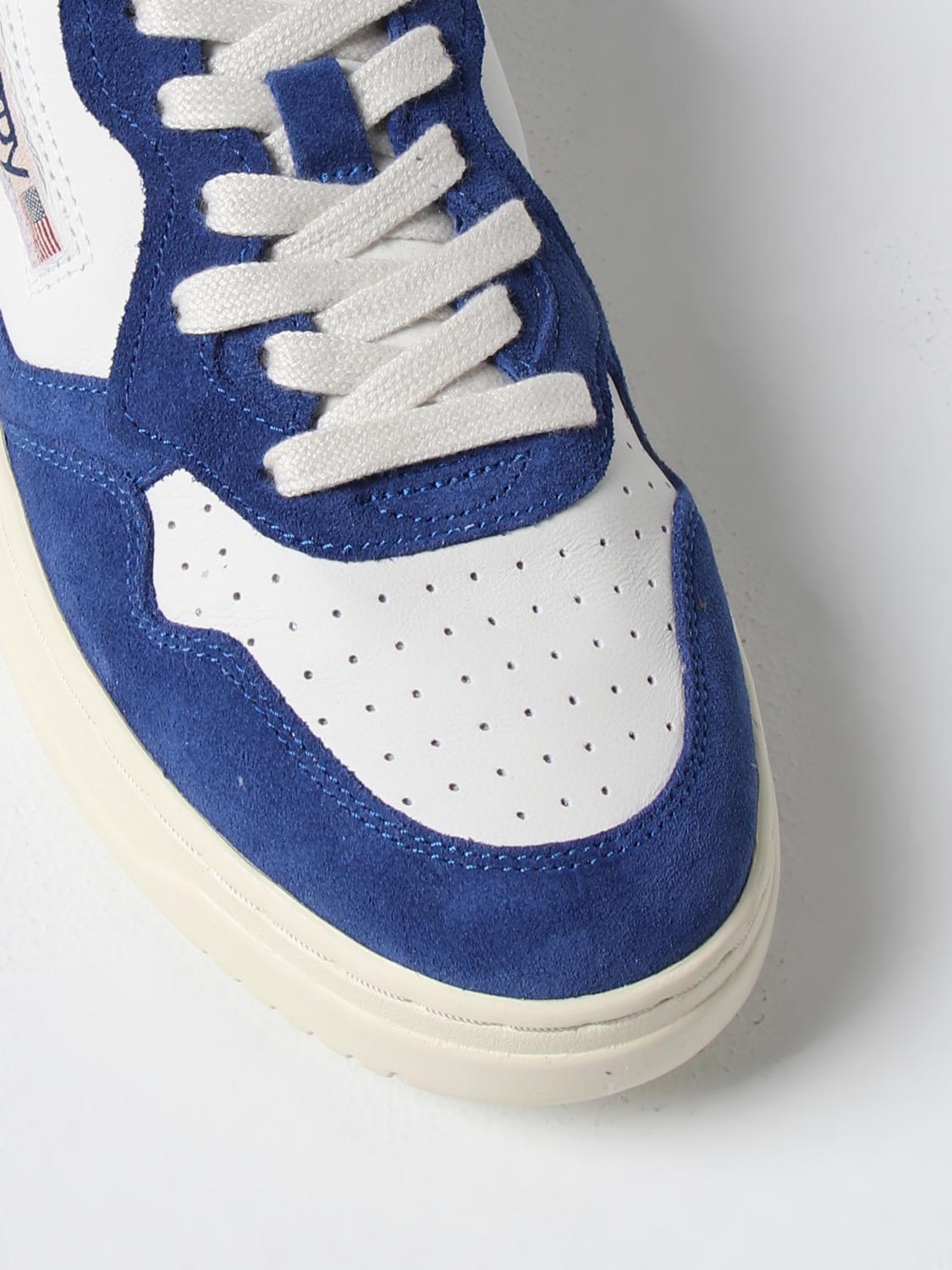 AUTRY SNEAKERS: Sneakers Open Autry in pelle, Bianco - Img 4