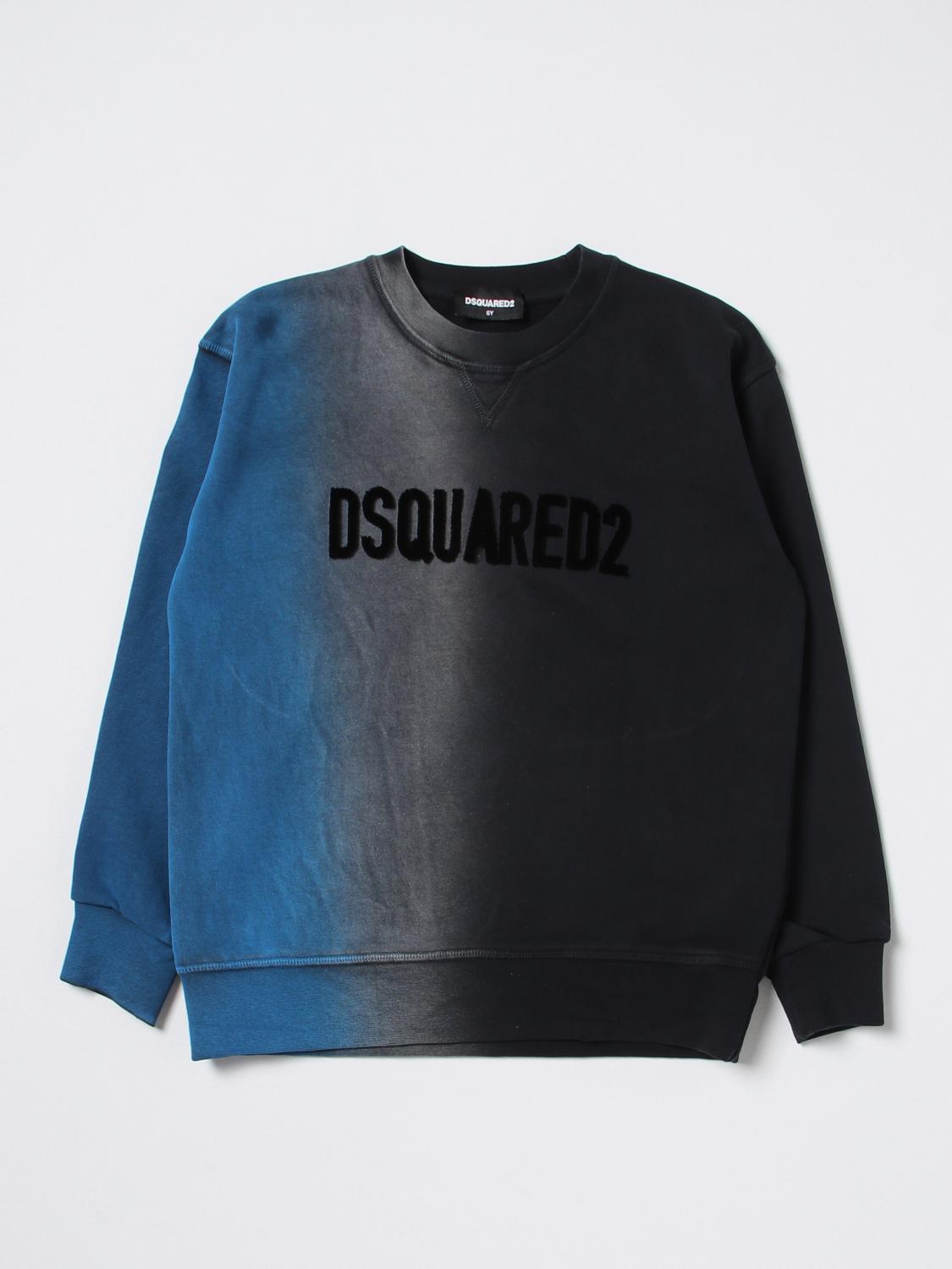 DSQUARED2 PULLOVER: Pullover kinder Dsquared2 Junior, Schwarz - Img 1