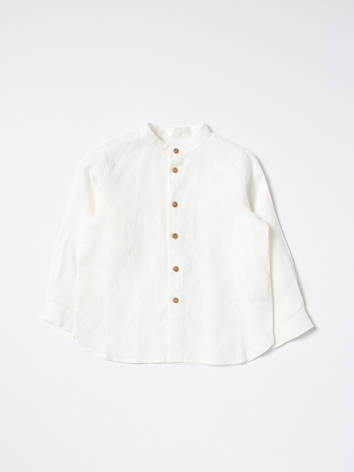 ZHOE & TOBIAH CAMISA: Camisa niños Zhoe & Tobiah, Blanco - Img 1