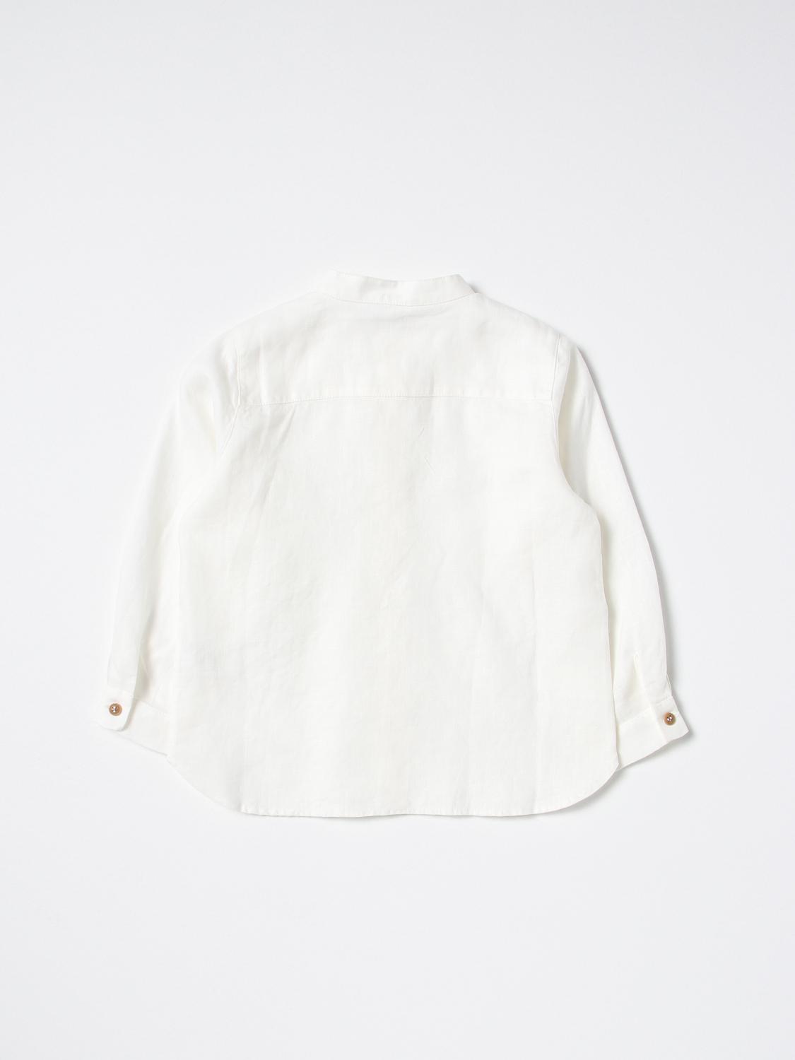 ZHOE & TOBIAH CAMISA: Camisa niños Zhoe & Tobiah, Blanco - Img 2