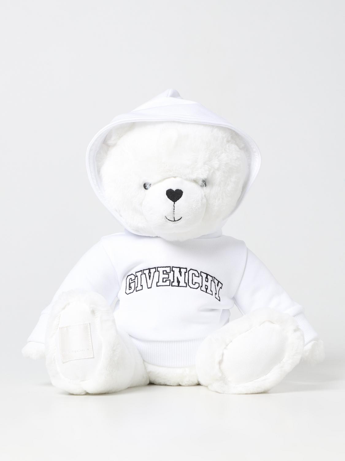 GIVENCHY PLÜSCH: Plüsch kinder Givenchy, Weiß - Img 1