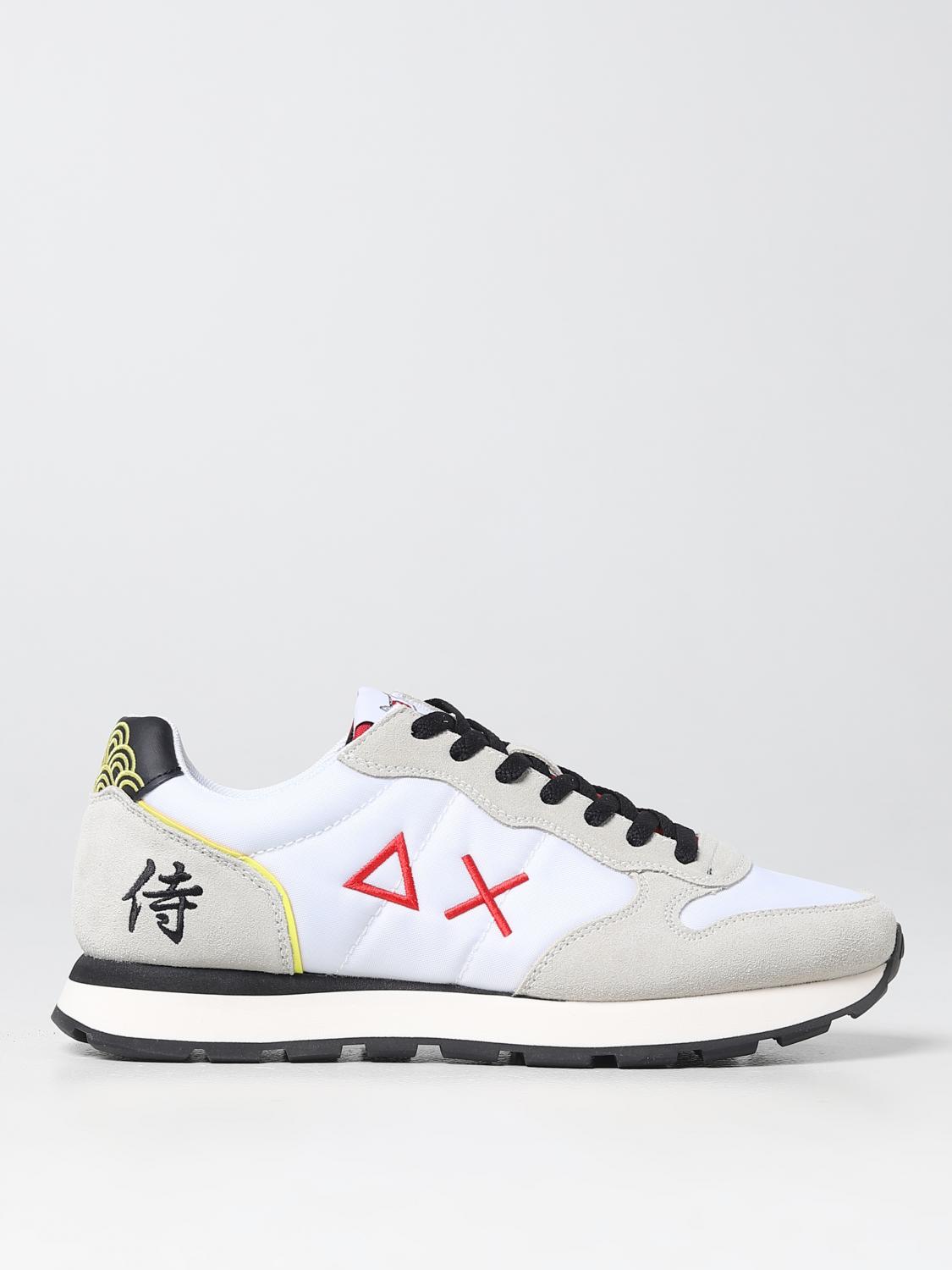 SUN68 BASKETS: Baskets homme Sun 68, Blanc - Img 1
