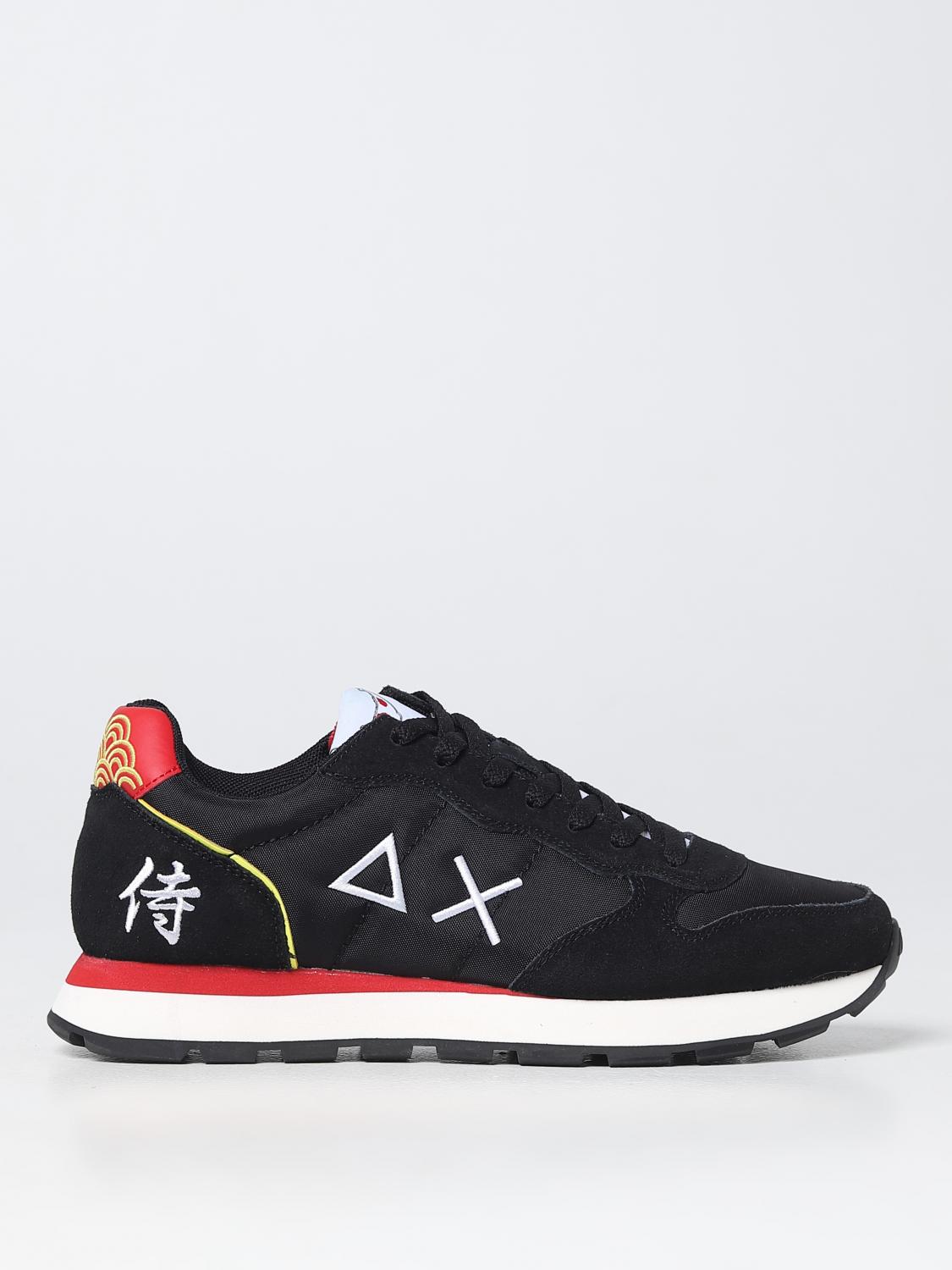 SUN68 SNEAKERS: Sneakers men Sun 68, Black - Img 1