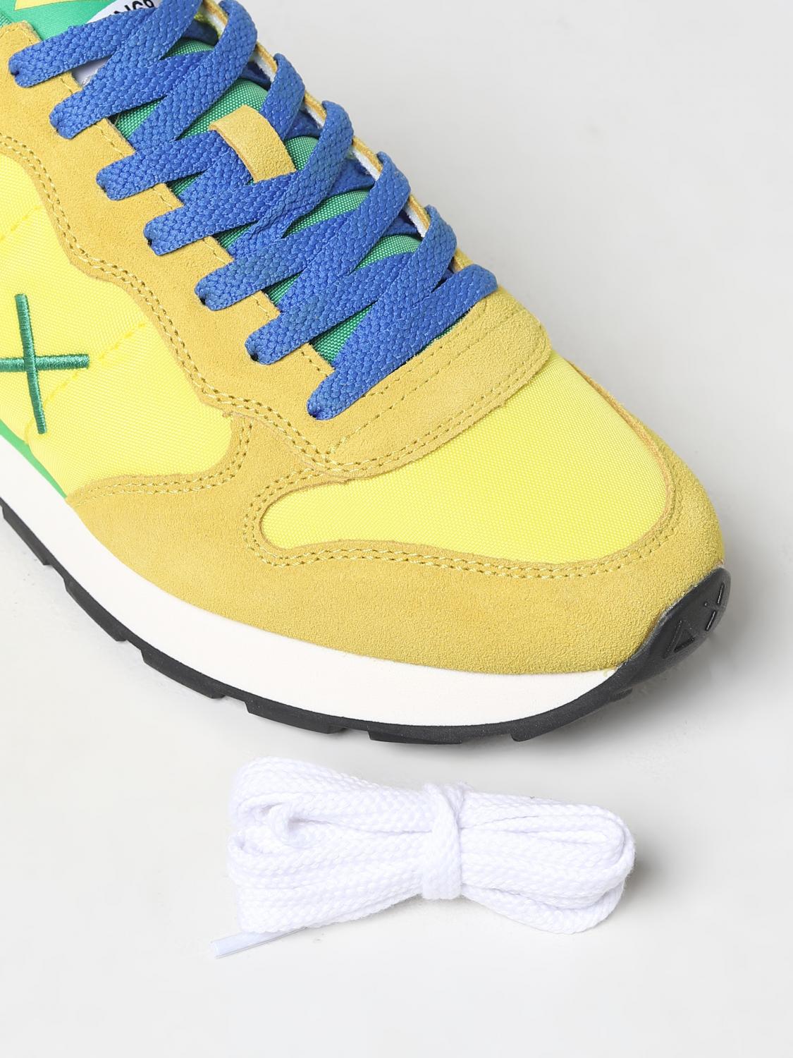 SUN68 SNEAKERS: Sneakers herren Sun 68, Gelb - Img 4