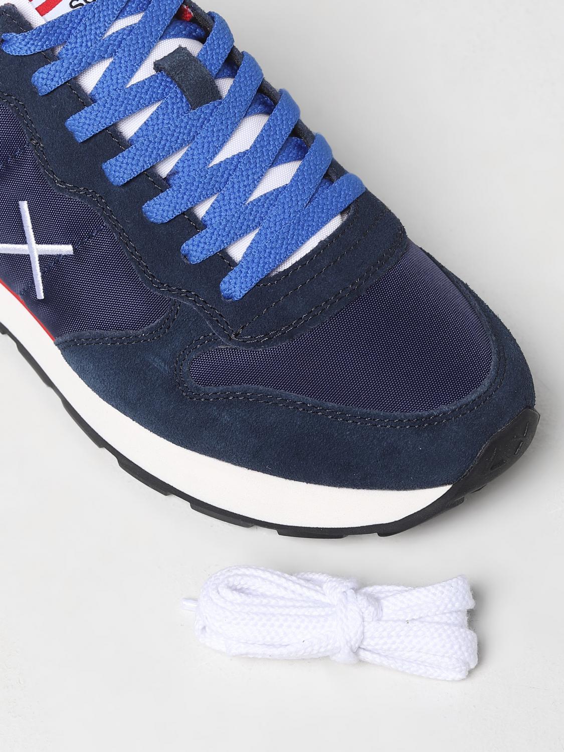 SUN68 BASKETS: Baskets homme Sun 68, Bleu - Img 4