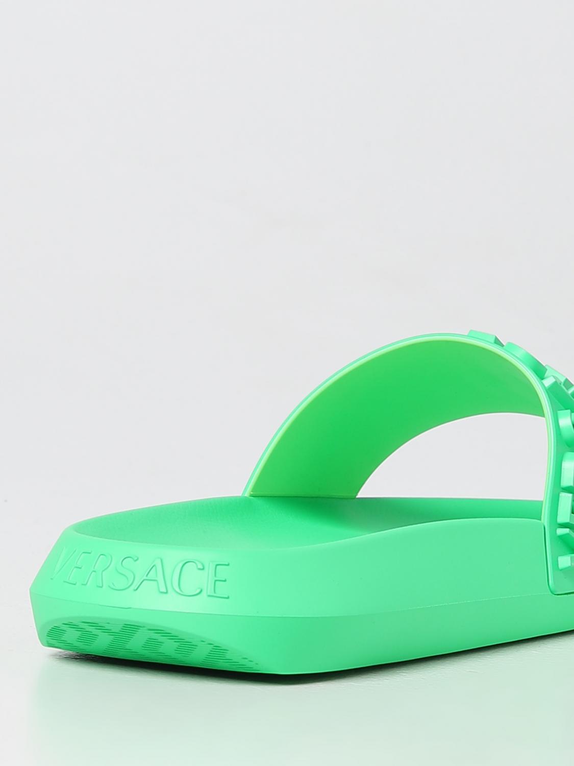 VERSACE SANDALEN: Sandalen herren Versace, Limette - Img 3