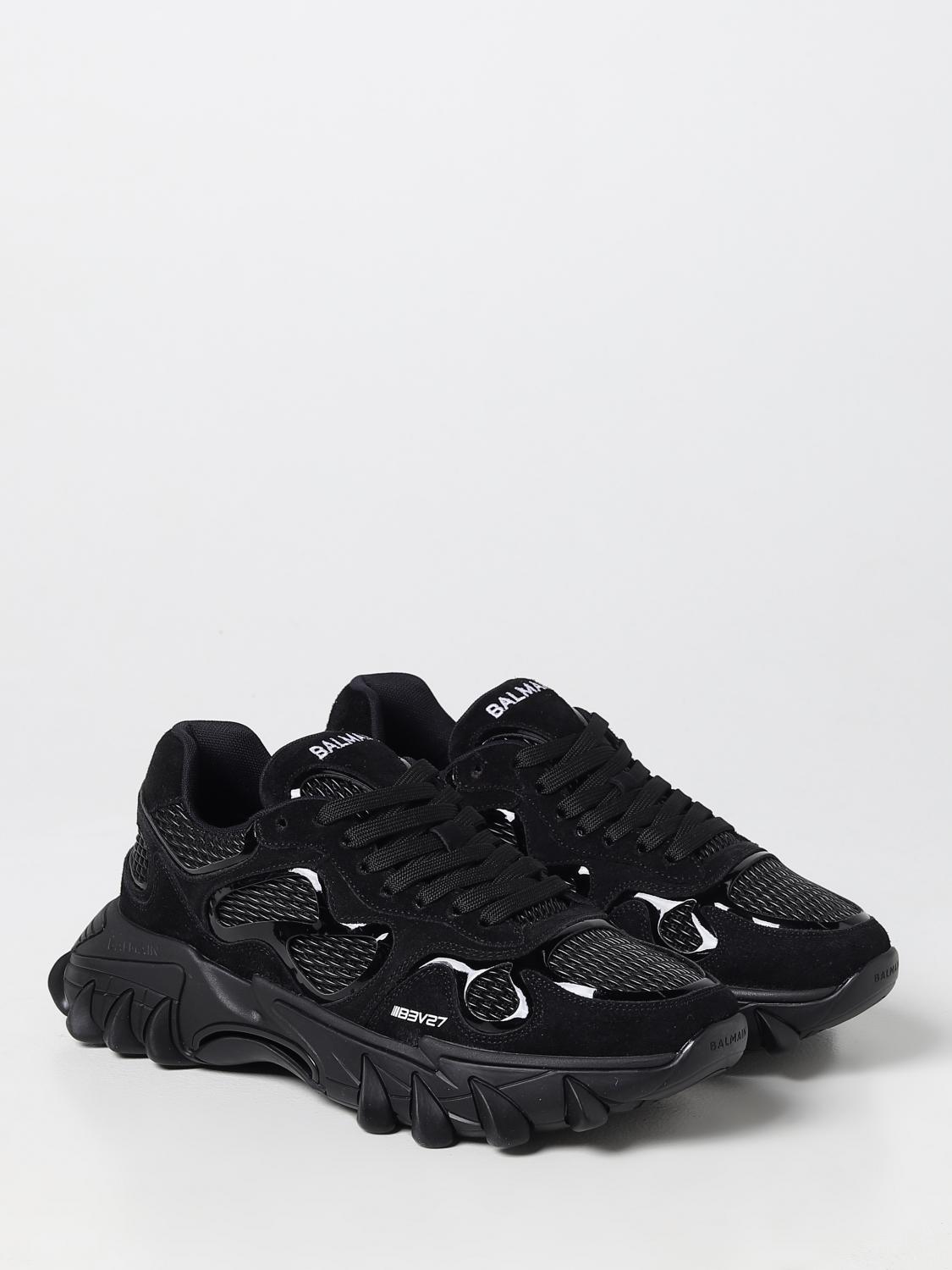 BALMAIN ZAPATILLAS: Zapatillas hombre Balmain, Negro - Img 2