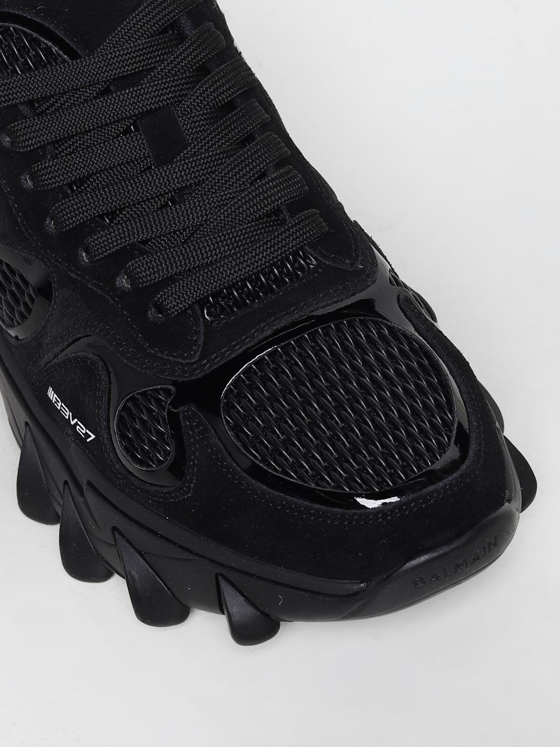 BALMAIN ZAPATILLAS: Zapatillas hombre Balmain, Negro - Img 4