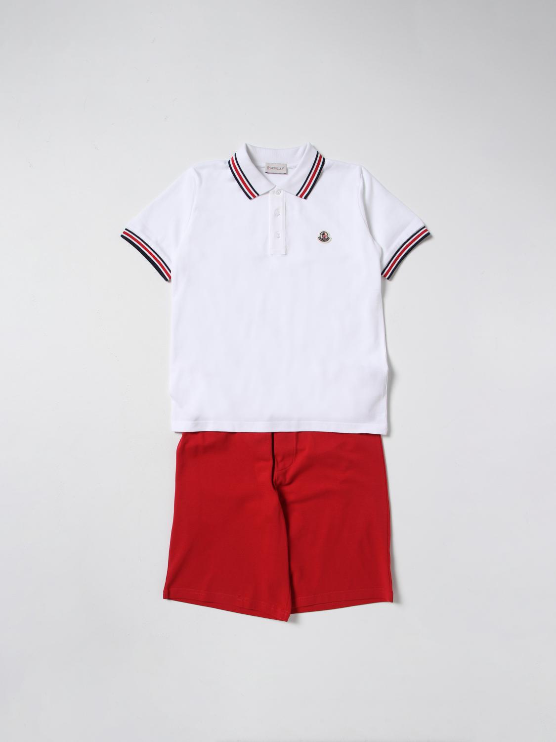 MONCLER CONJUNTO: Monoo niños Moncler, Rojo - Img 1