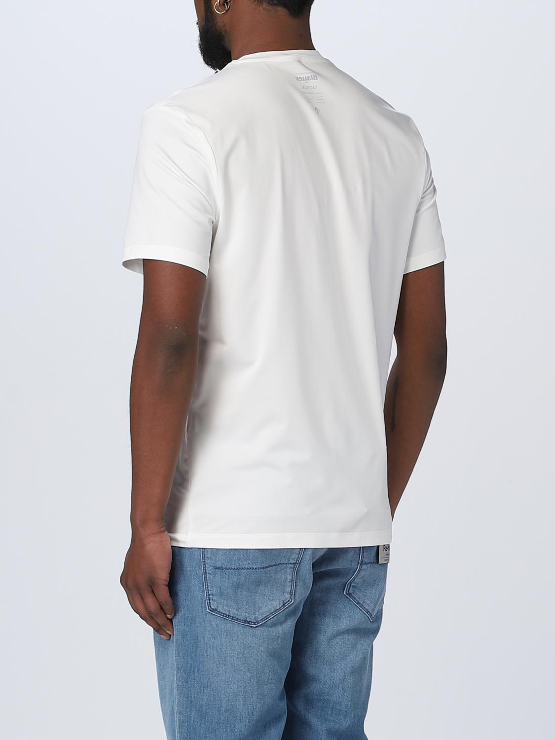 BLAUER T-SHIRT: T-shirt men Blauer, White - Img 2