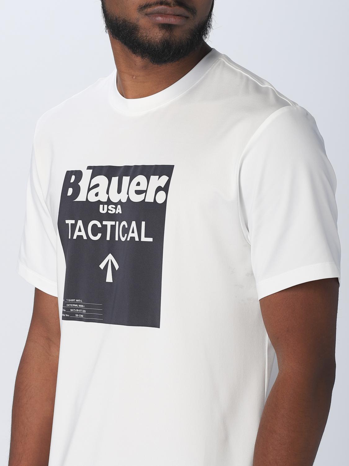 BLAUER T-SHIRT: T-shirt men Blauer, White - Img 3