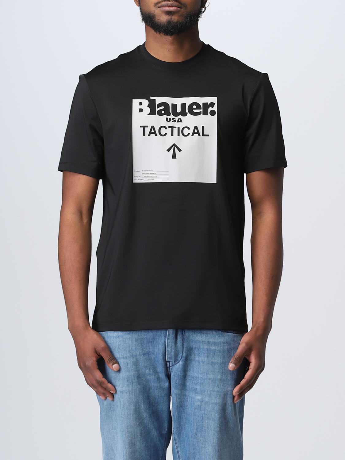 BLAUER CAMISETA: Camiseta hombre Blauer, Negro - Img 1