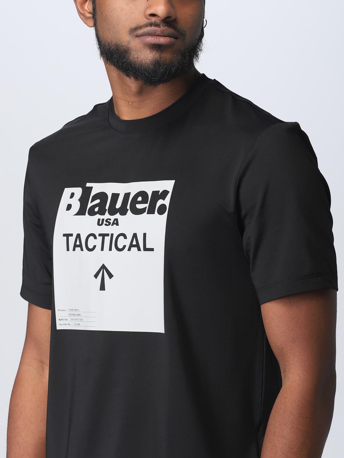 BLAUER CAMISETA: Camiseta hombre Blauer, Negro - Img 3