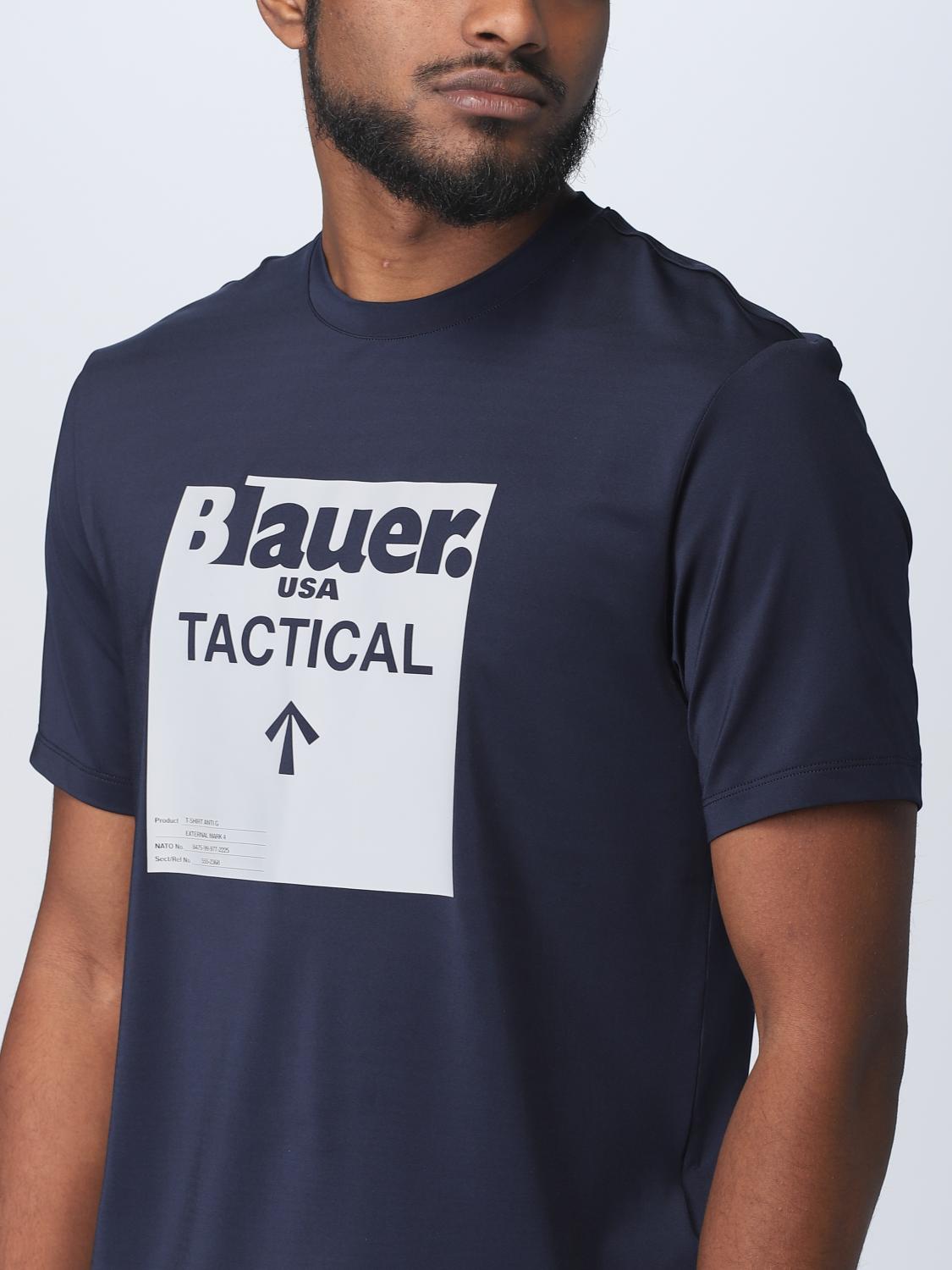 BLAUER CAMISETA: Camiseta hombre Blauer, Azul Oscuro - Img 3