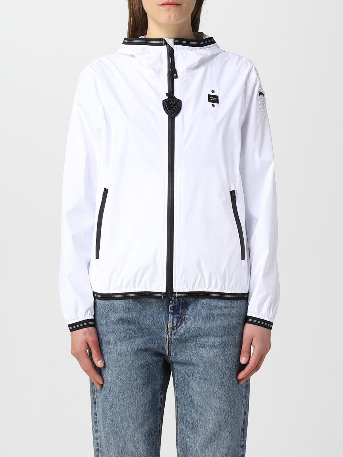 BLAUER JACKET: Jacket woman Blauer, White - Img 1