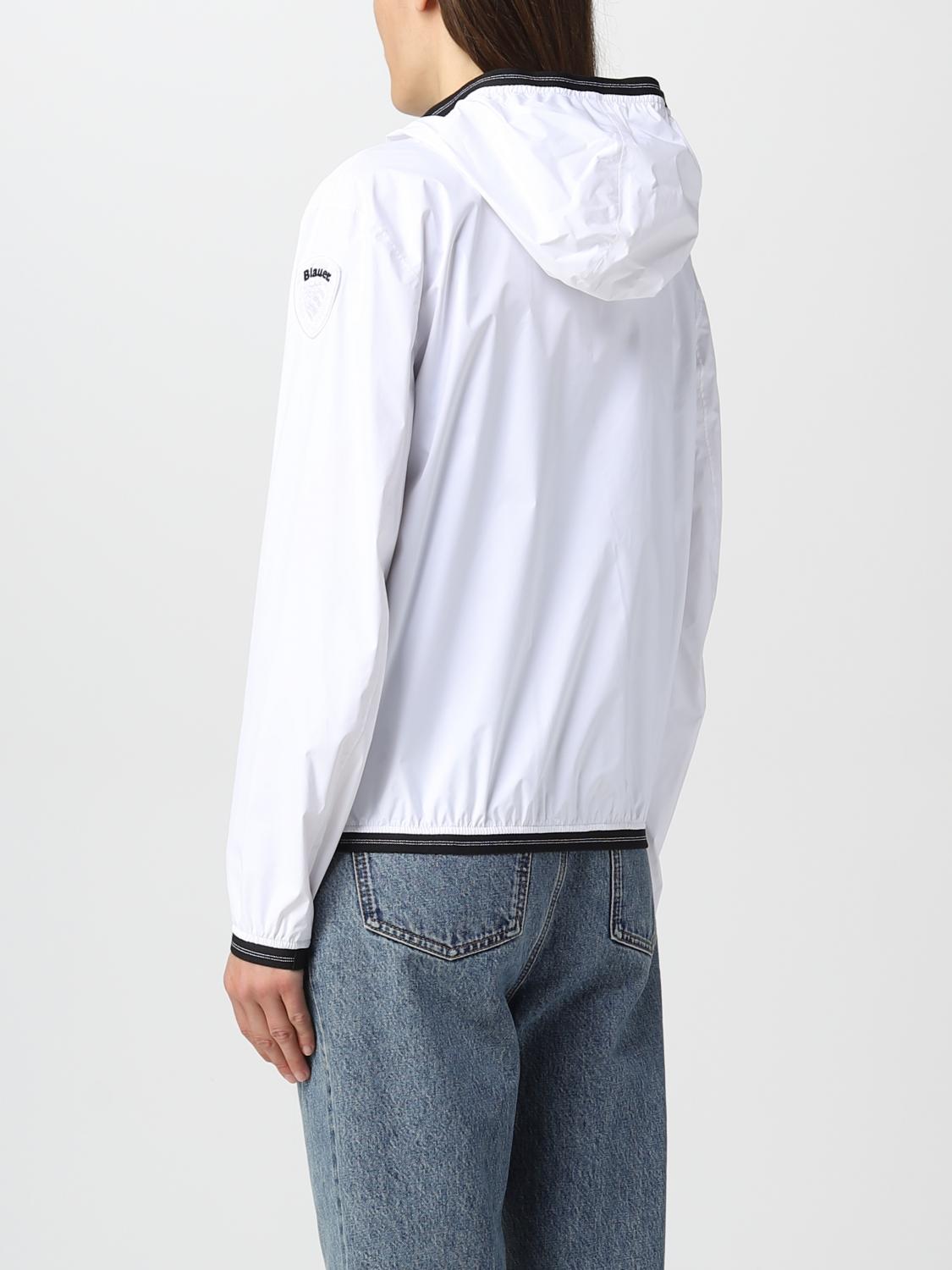 BLAUER JACKET: Jacket woman Blauer, White - Img 2