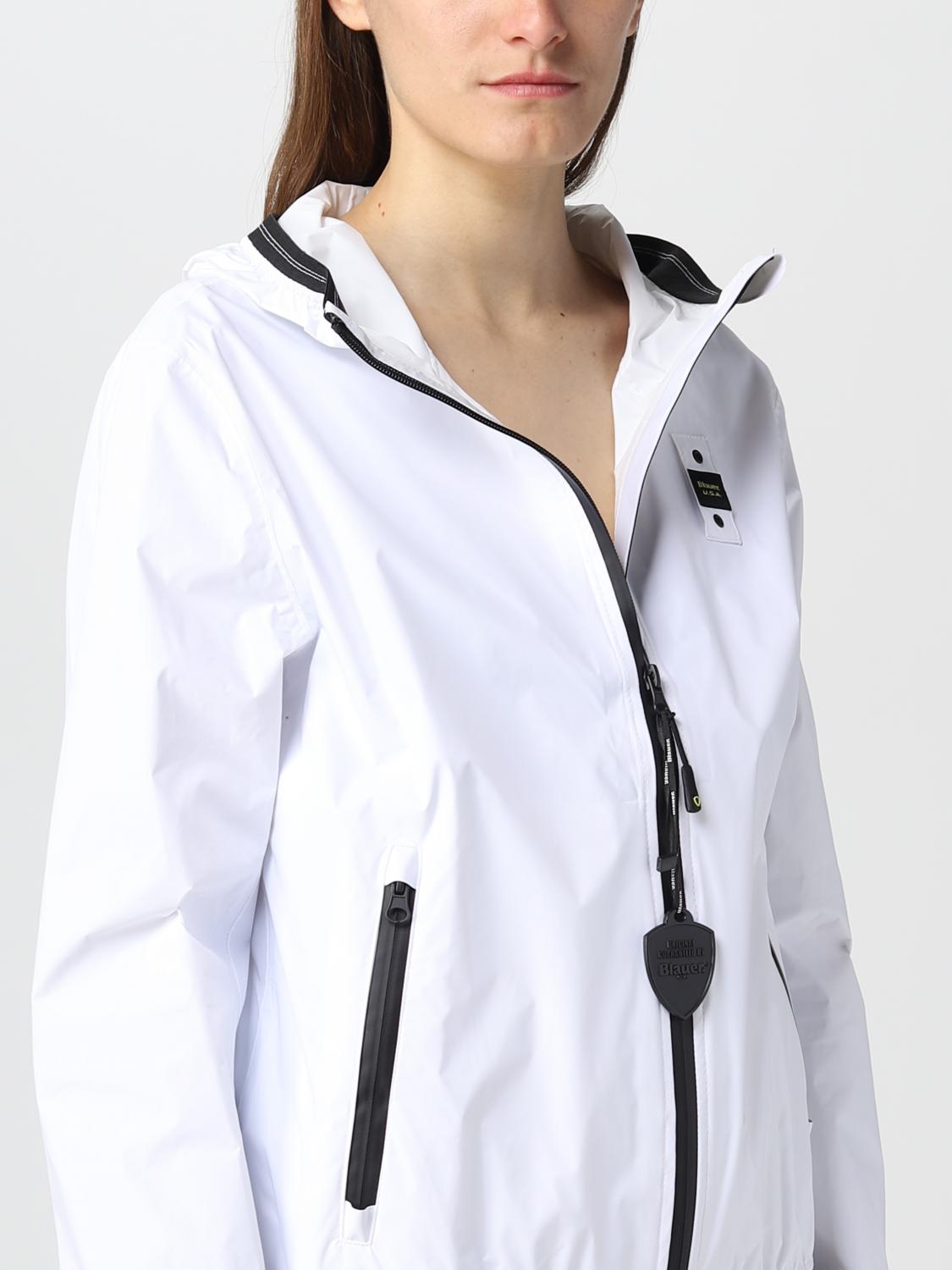 BLAUER JACKET: Jacket woman Blauer, White - Img 4