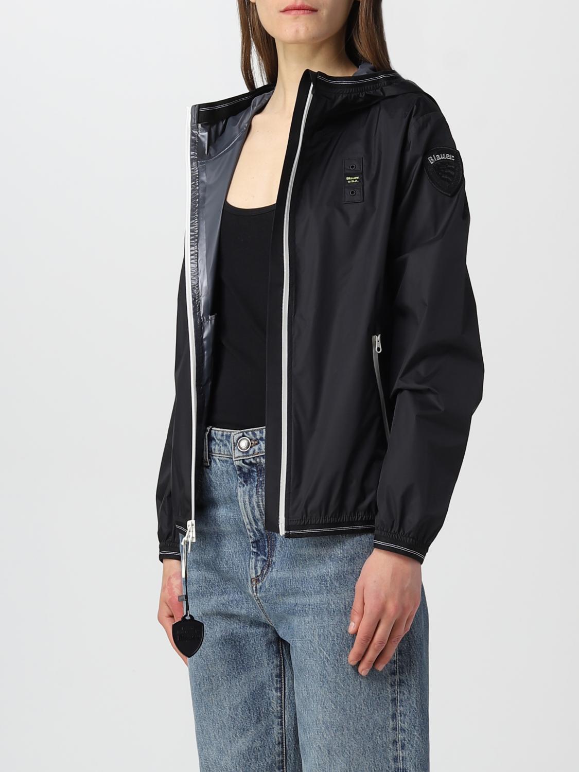 BLAUER JACKE: Jacke damen Blauer, Schwarz - Img 3