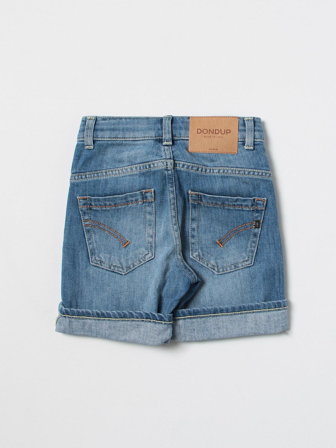 DONDUP KIDS PANTALONES CORTOS: Pantalón corto niños Dondup, Azul Oscuro - Img 2