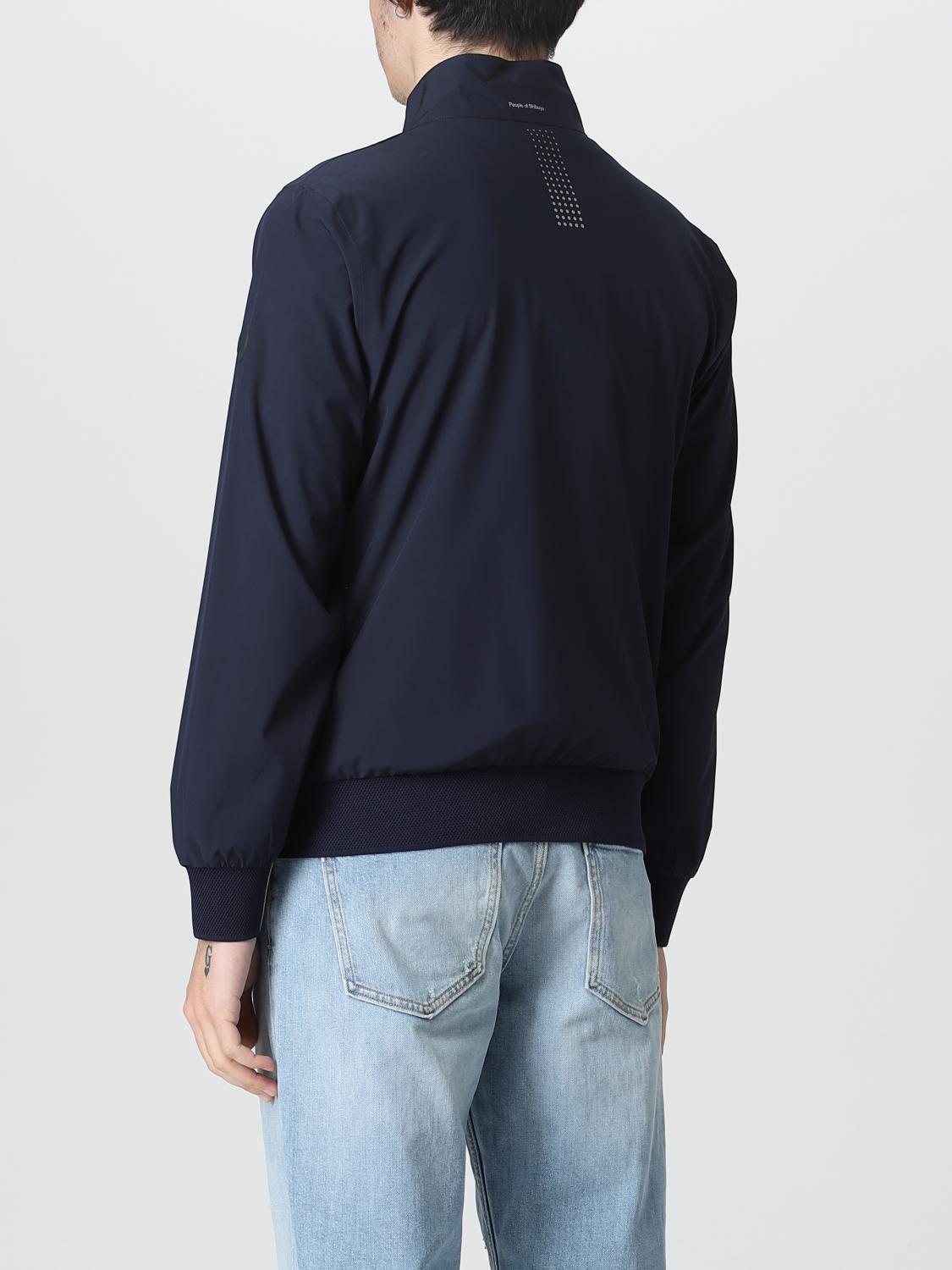 PEOPLE OF SHIBUYA CHAQUETA: Chaqueta hombre People Of Shibuya, Azul Oscuro - Img 2