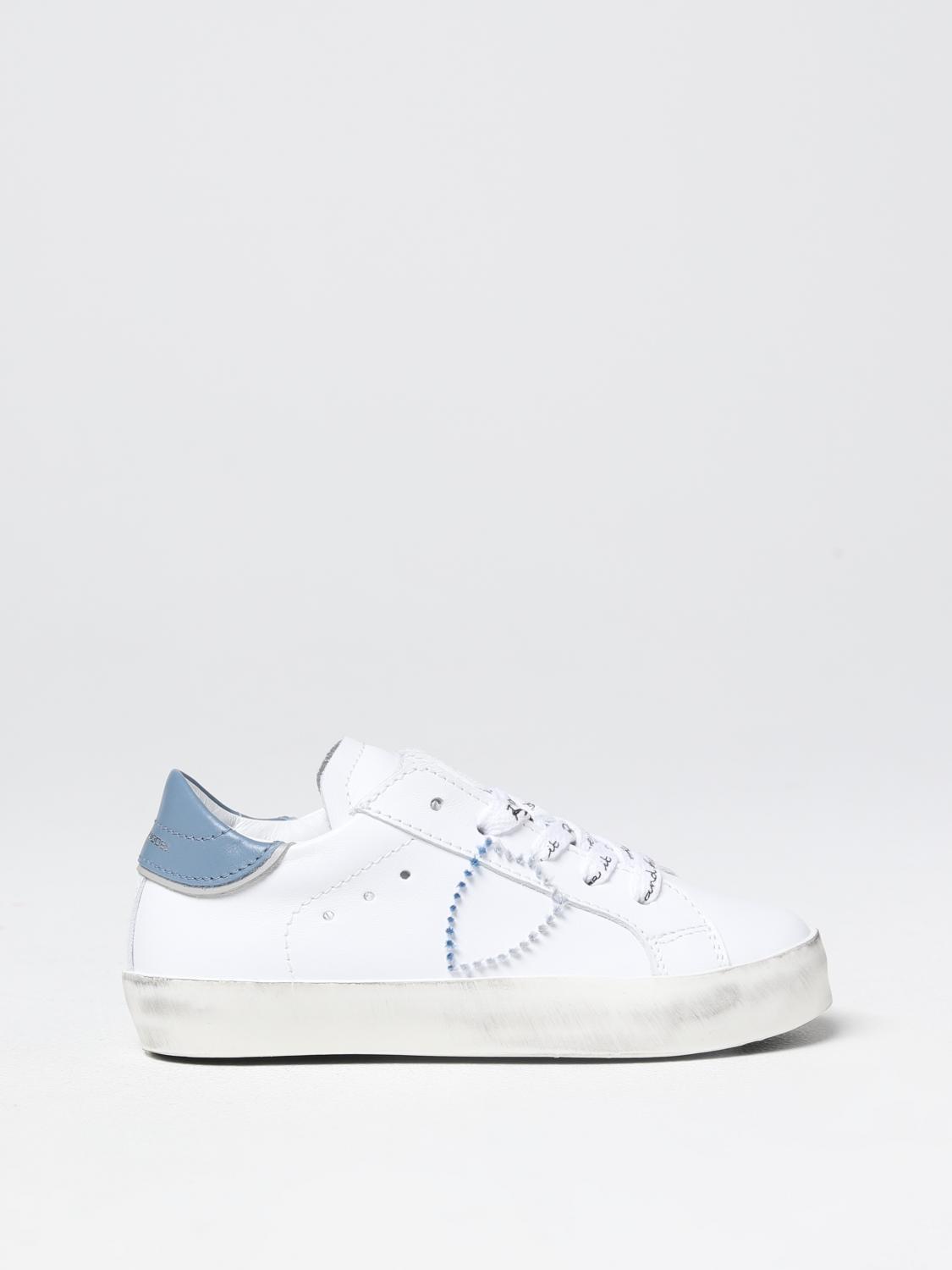 PHILIPPE MODEL JUNIOR ZAPATILLAS: Zapatos niños Philippe Model, Blanco - Img 1