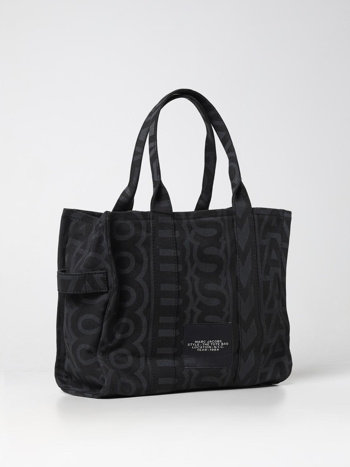 MARC JACOBS BORSA TOTE: Borsa The Tote Bag Marc Jacobs in tessuto, Nero - Img 2
