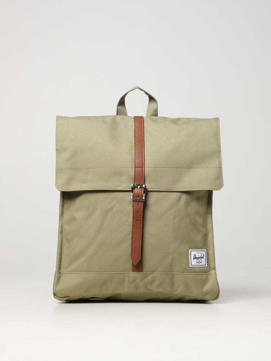 HERSCHEL SUPPLY CO. ZAINO: Zaino City Herschel Supply Co. in tessuto sintetico, Verde - Img 1