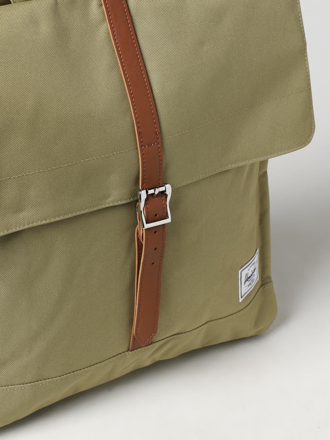 HERSCHEL SUPPLY CO. ZAINO: Zaino City Herschel Supply Co. in tessuto sintetico, Verde - Img 3