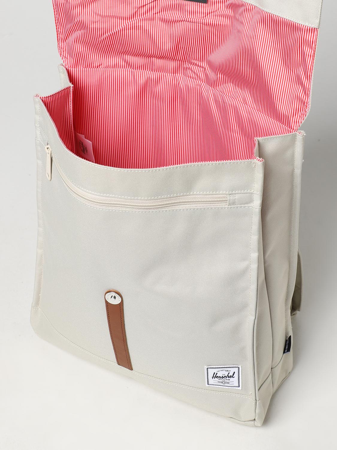 HERSCHEL SUPPLY CO. ZAINO: Zaino City Herschel Supply Co. in tessuto sintetico, Grigio - Img 4