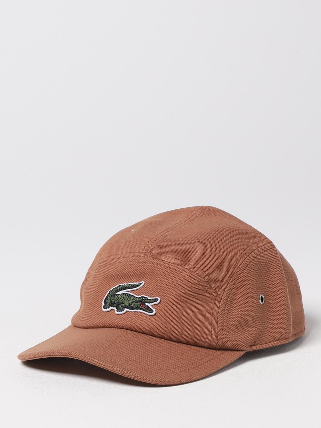 LACOSTE HAT: Hat men Lacoste, Brown - Img 1
