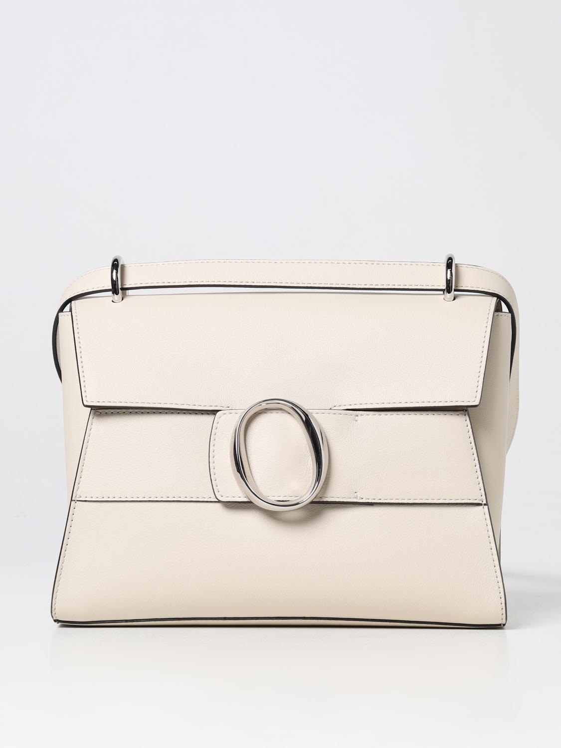 ORCIANI BORSA A SPALLA: Borsa Ofelia Orciani in pelle, Latte - Img 1
