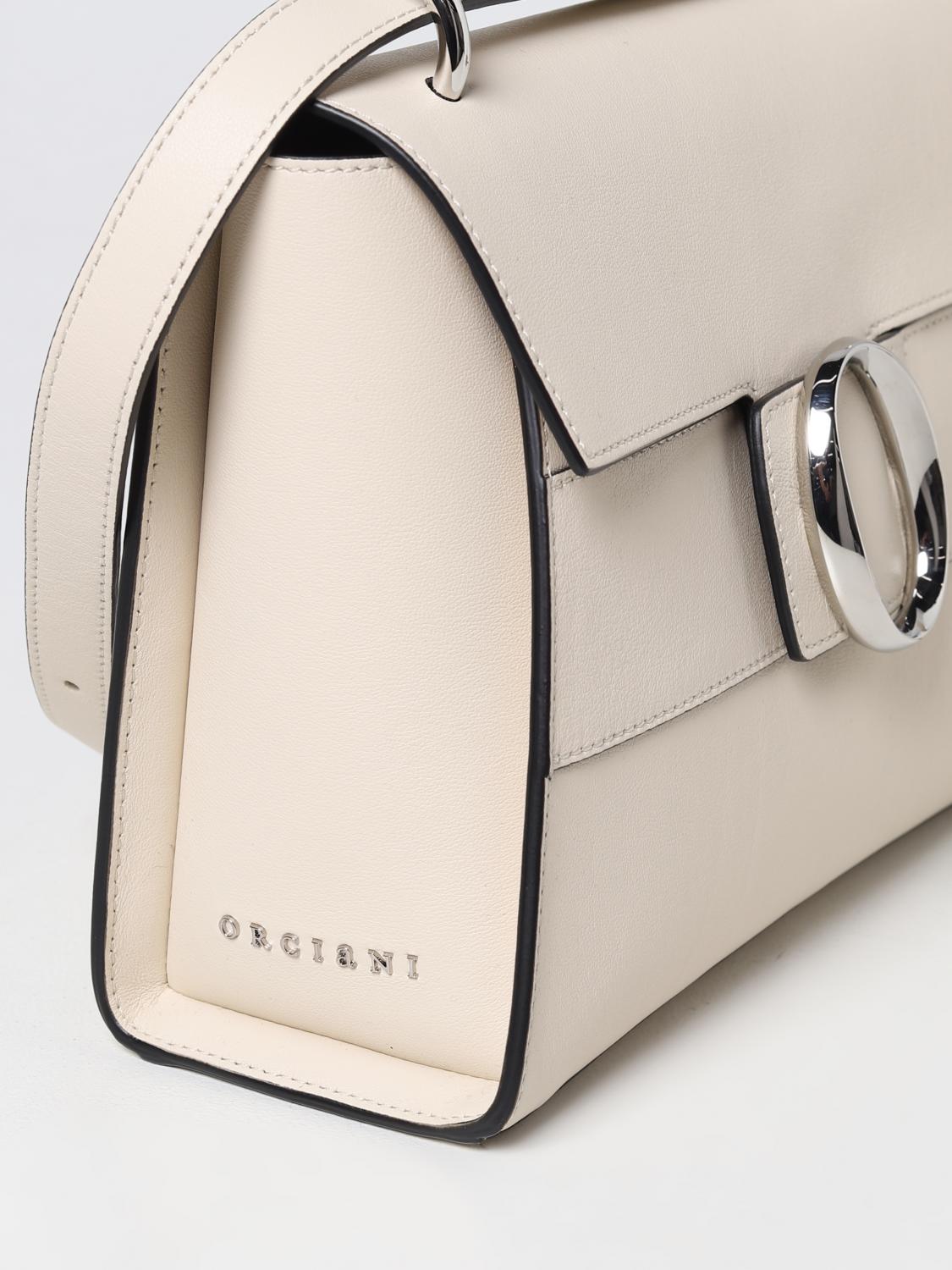 ORCIANI BORSA A SPALLA: Borsa Ofelia Orciani in pelle, Latte - Img 3