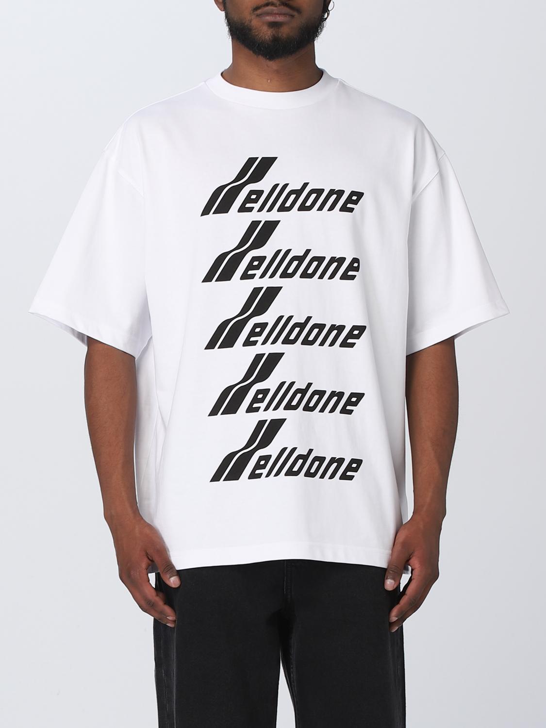 WE11DONE: T-shirt men - White | We11Done t-shirt WDTP620074U WE11DONE: T-shirt men - White | We11Done t-shirt WDTP620074U