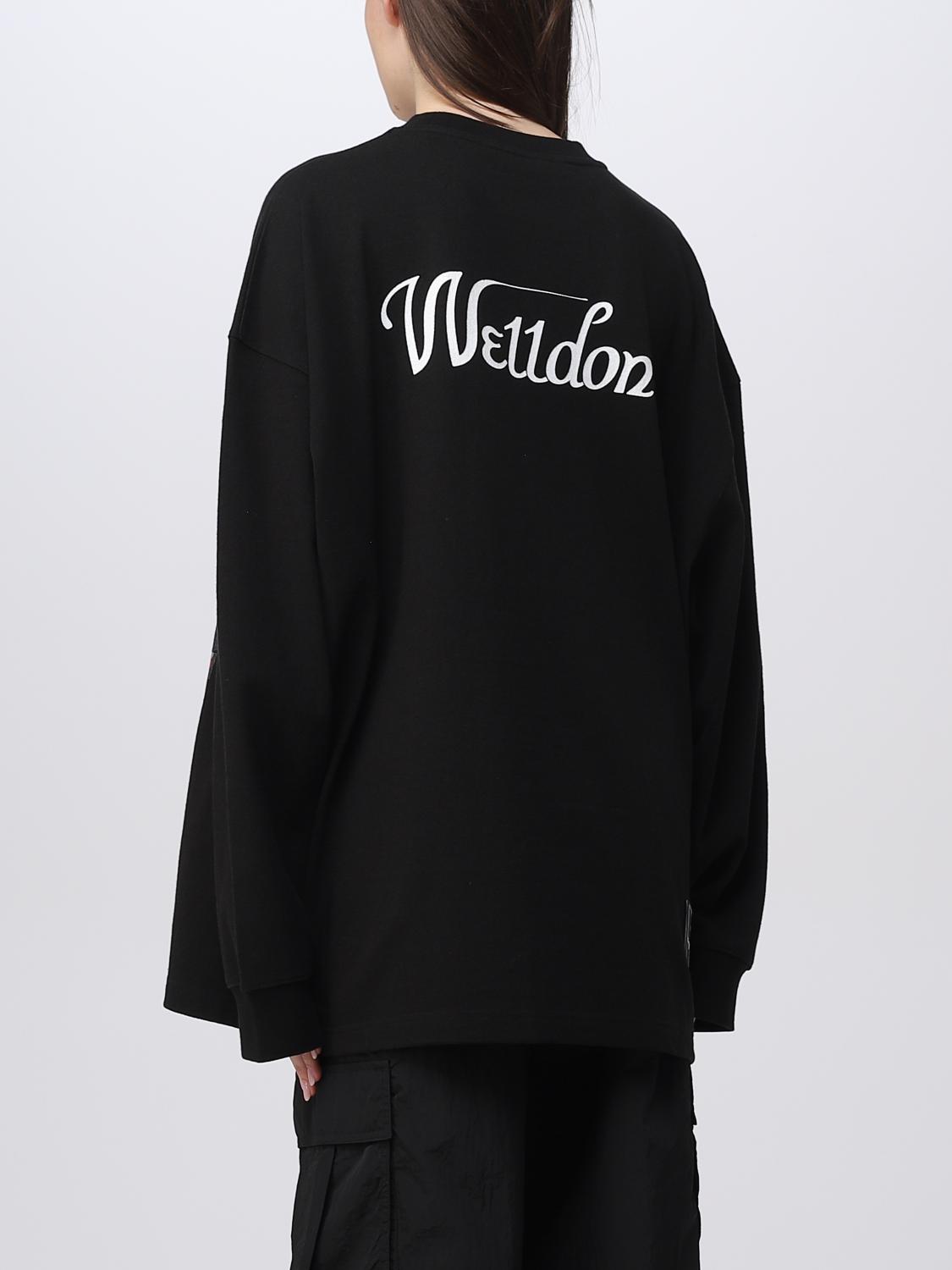 WE11DONE SUDADERA: Sudadera mujer We11done, Negro - Img 3