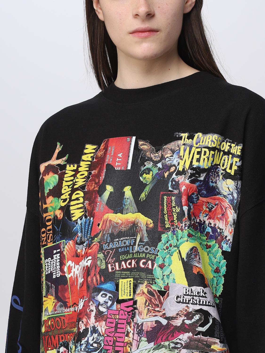 WE11DONE SUDADERA: Sudadera mujer We11done, Negro - Img 4