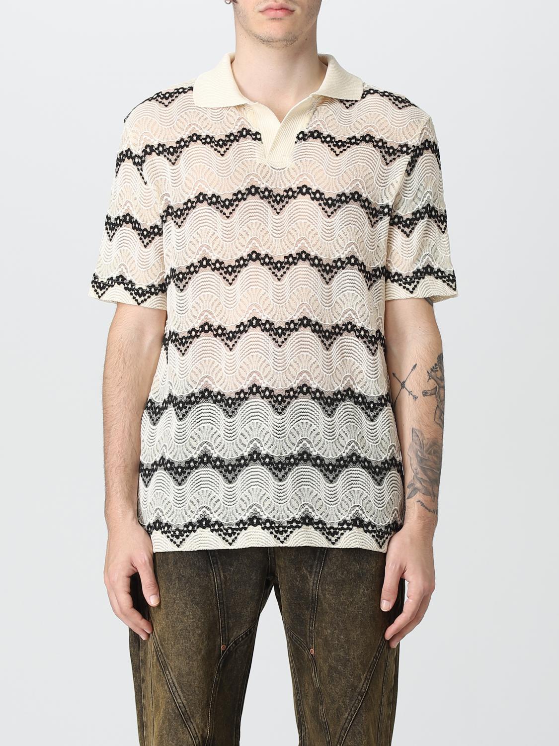 ANDERSSON BELL POLO SHIRT: Shirt men Andersson Bell, Yellow Cream - Img 1