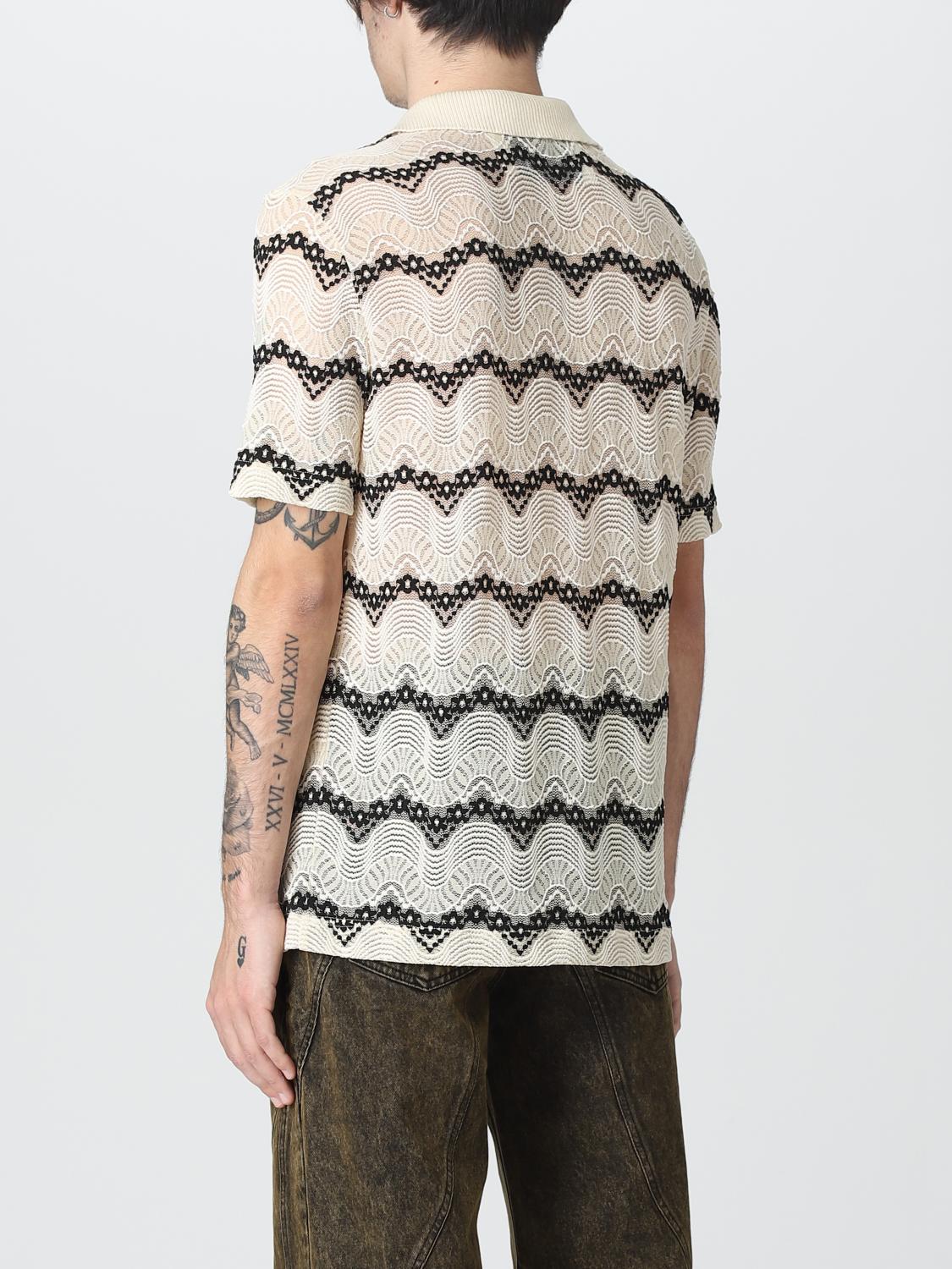 ANDERSSON BELL POLO SHIRT: Shirt men Andersson Bell, Yellow Cream - Img 3