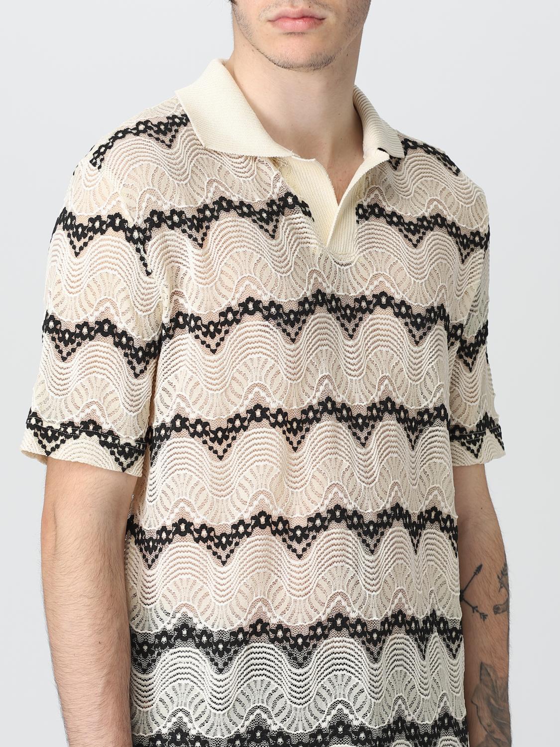 ANDERSSON BELL POLO SHIRT: Shirt men Andersson Bell, Yellow Cream - Img 5