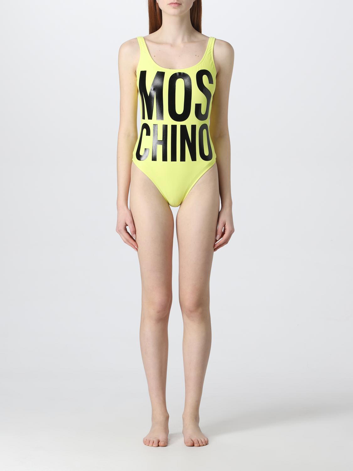 MOSCHINO SWIM BADEMODE: Bademode damen Moschino Underwear, Gelb - Img 1