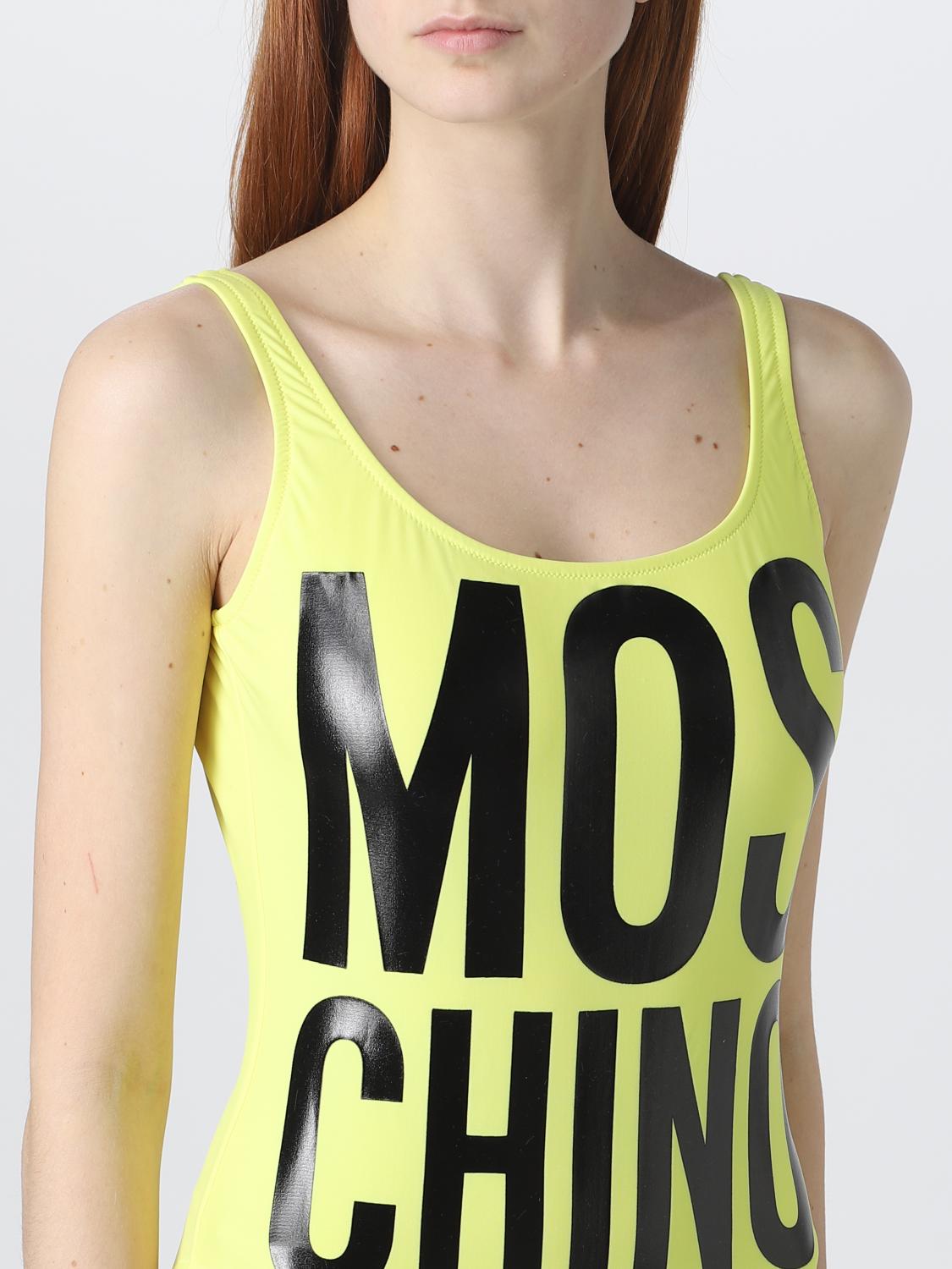 MOSCHINO SWIM BADEMODE: Bademode damen Moschino Underwear, Gelb - Img 3