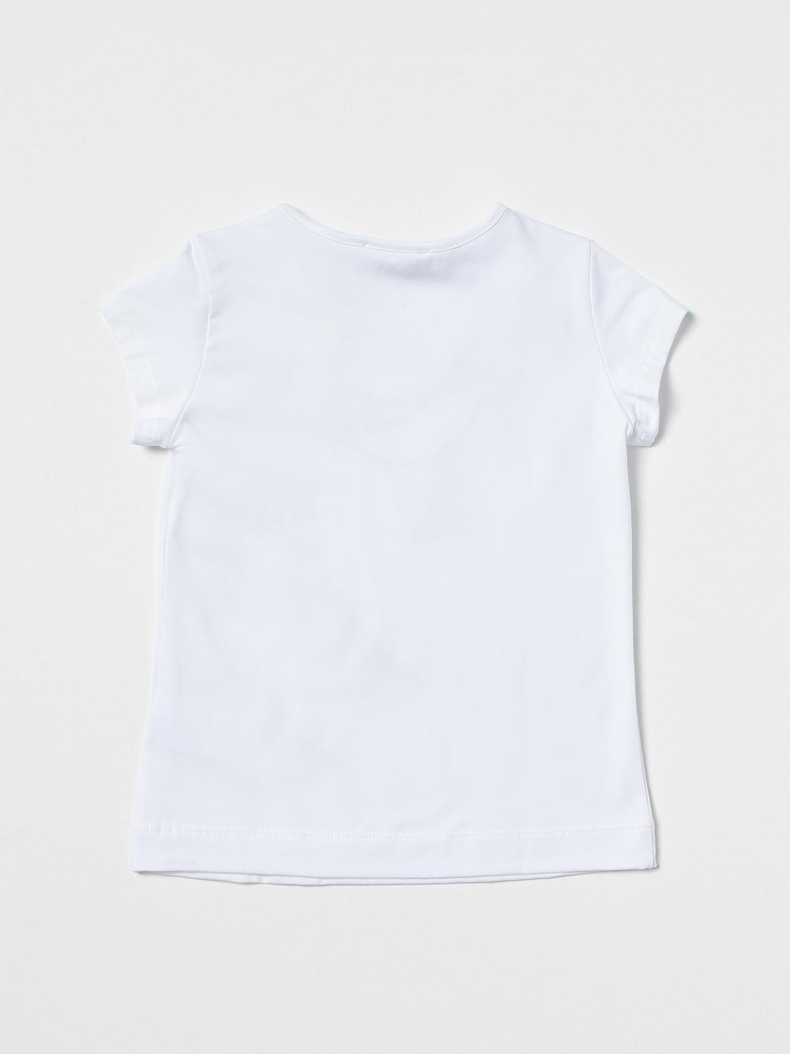 MONNALISA CAMISETA: Camisetas niños Monnalisa, Blanco - Img 2