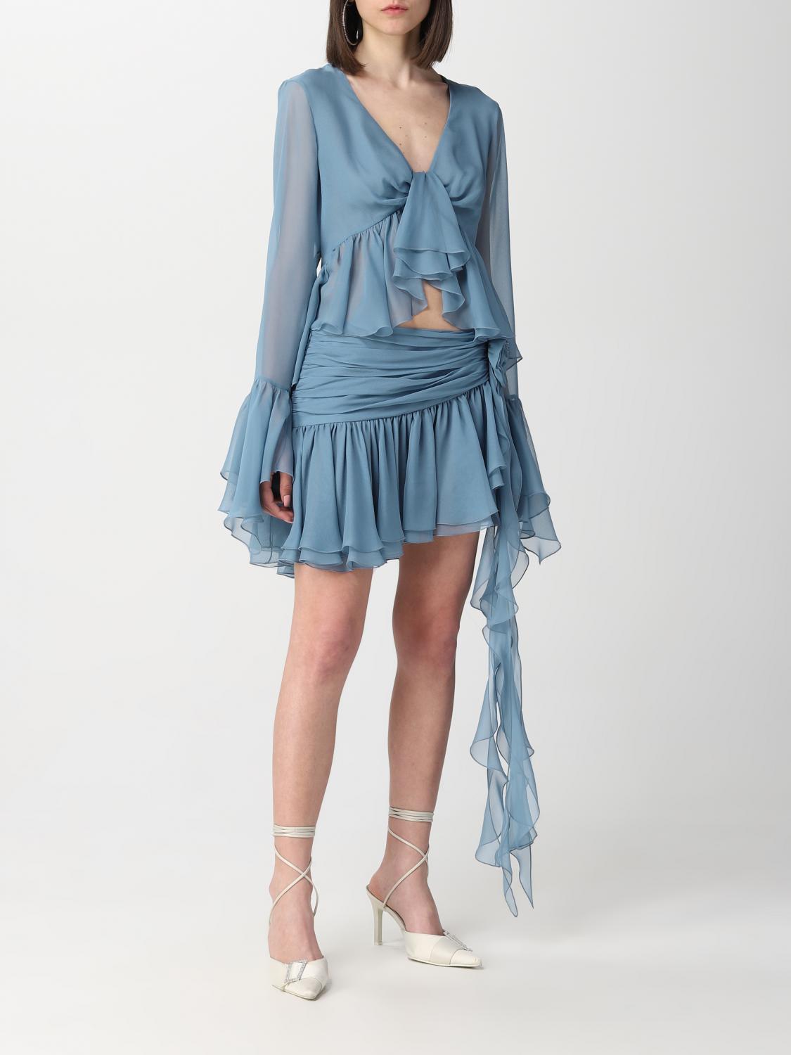 BLUMARINE TOP: Top femme Blumarine, Bleu - Img 2