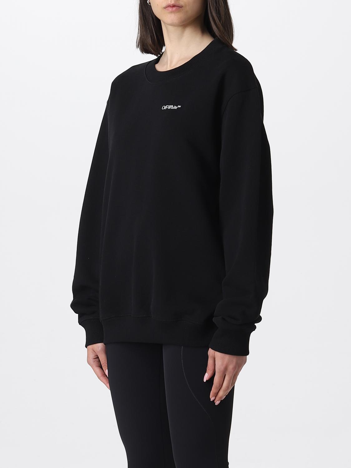 OFF-WHITE SWEATSHIRT: Pullover damen Off-white, Schwarz - Img 4