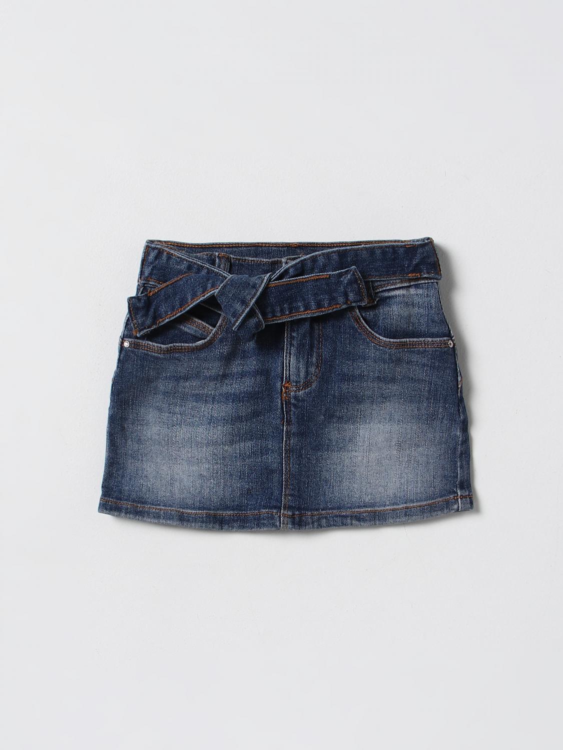 LIU JO FALDA: Falda niños Liu Jo Kids, Denim - Img 1