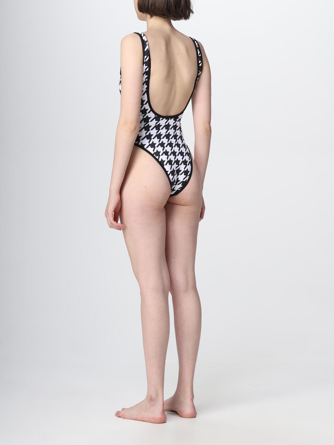BALMAIN SWIMSUIT: Balmain nylon swimsuit, White - Img 2