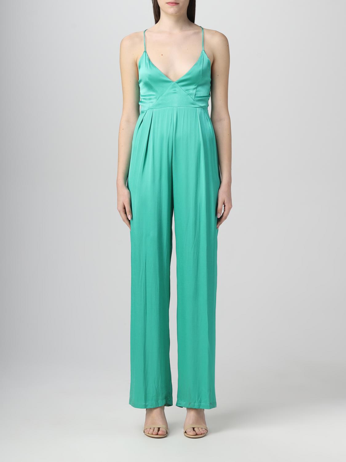 WEILI ZHENG DRESS: Dress woman Weili Zheng, Green - Img 1