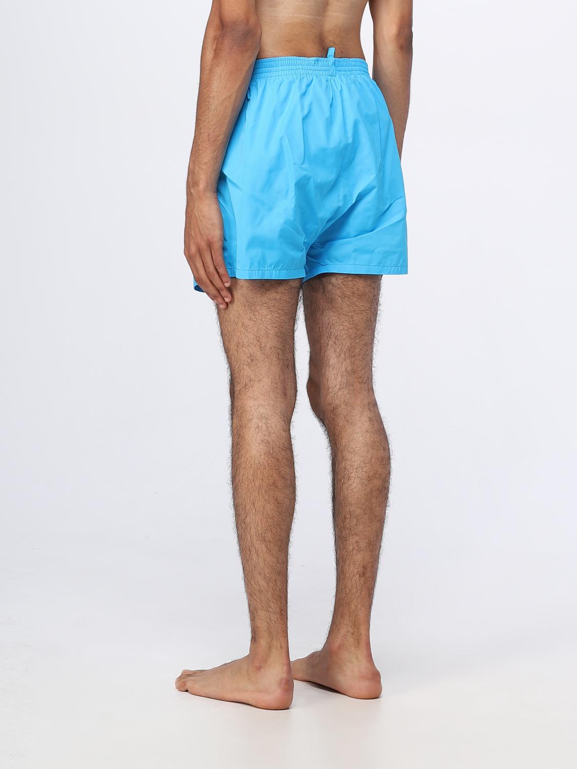 DSQUARED2 SWIMSUIT: Dsquared2 swimsuit in nylon, Blue 1 - Img 2