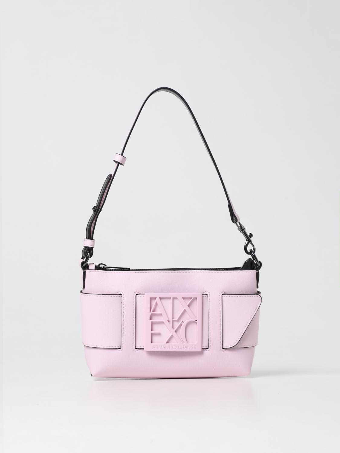 ARMANI EXCHANGE SAC PORTÉ ÉPAULE: Sac porté épaule femme Armani Exchange, Rose - Img 1